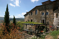 giardino albergo casentino